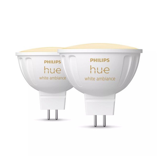 Žiarovky v súprave 2 ks GU 5,3, 5 W White ambiance – Philips Hue-image-1