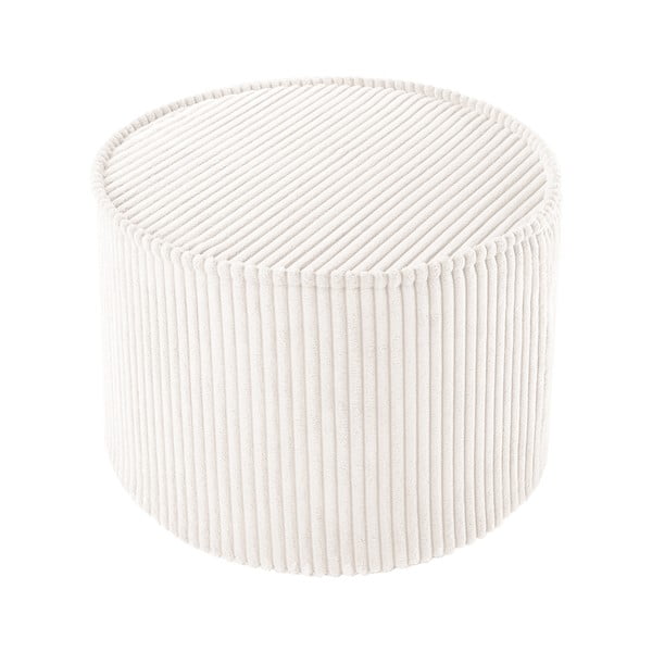 Krémový menčestrový detský puf – Wigiwama