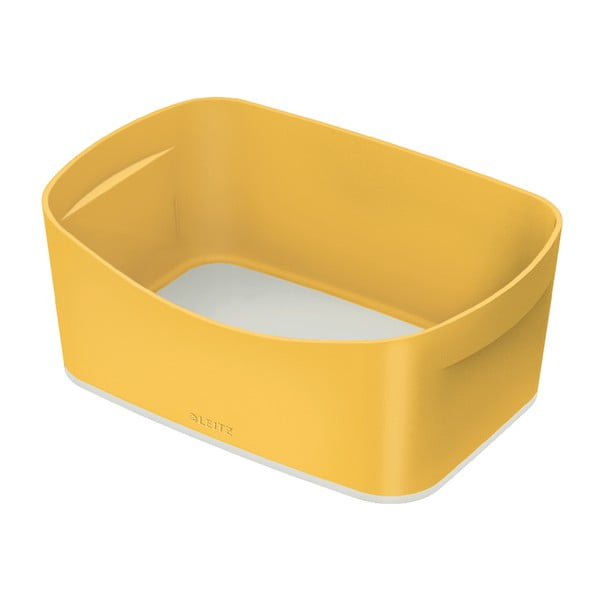 Žltý stolový úložný box MyBox - Leitz