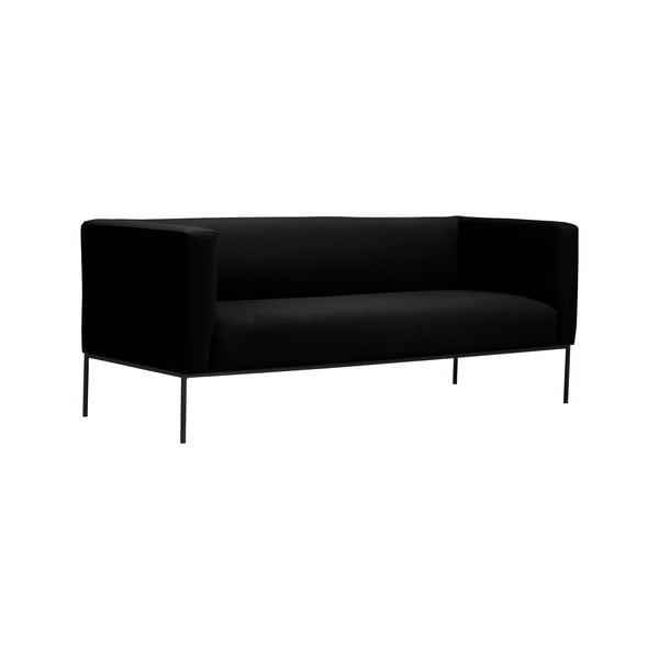 Čierna pohovka Windsor & Co Sofas Neptune, 195 cm-image-2