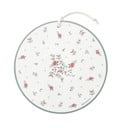 Závesná porcelánová dekorácia Brandani Nonna Rosa, ø 20 cm