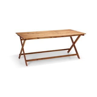 Záhradný stôl z akáciového dreva Bonami Essentials Natur, 88 x 171 cm