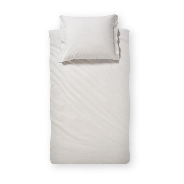 Biele bavlnené posteľné obliečky Damai Aldo Wool White, 200 x 140 cm