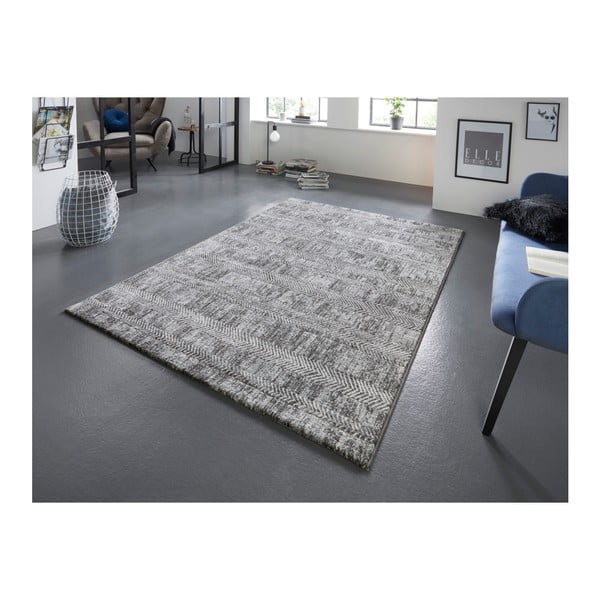 Sivý koberec Elle Decoration Arty Gonesse, 120 × 170 cm-image-1