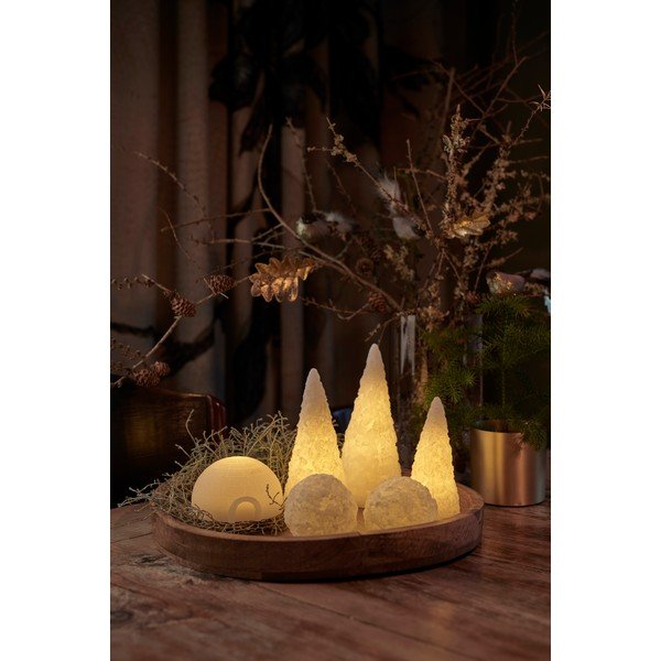 Svetelná LED dekorácia Sirius Snow Cone, výška 15 cm-image-1