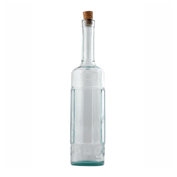 Fľaša z recyklovaného skla s uzáverom Ego Dekor Toscana, 700 ml