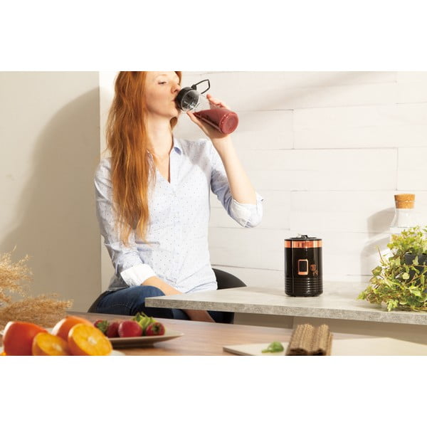 Čierny mixér na smoothie Black Rose Collection - BerlingerHaus-image-4