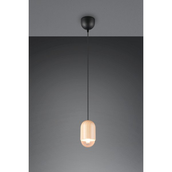 Béžové závesné svietidlo ø 11 cm Nara – Reality-image-2