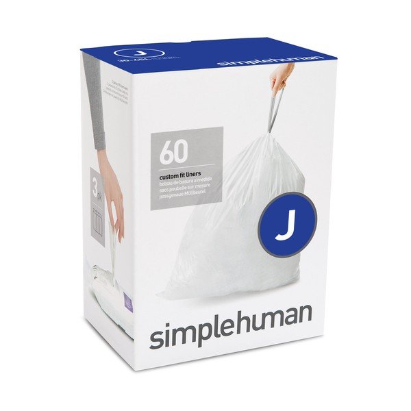Vrecia na odpadky 60 ks 45 l J - simplehuman
