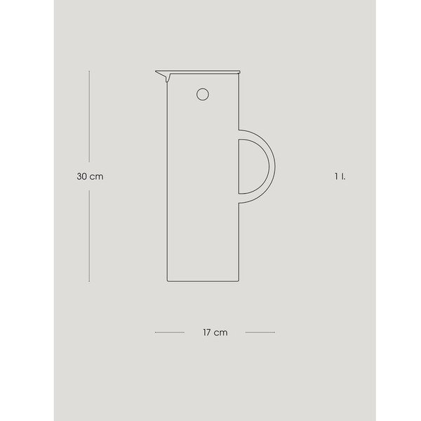 Plastová termokanvica v levanduľovej farbe 1 l EM77 – Stelton-image-4
