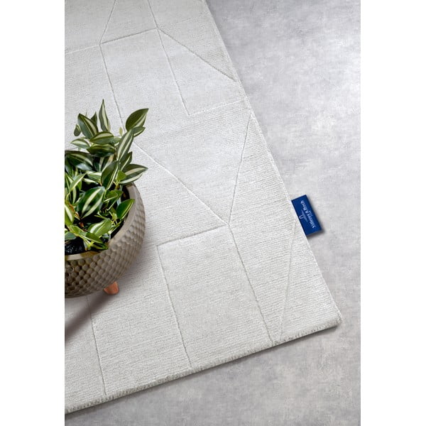 Krémovobiely ručne tkaný vlnený behúň 80x250 cm Ursule – Villeroy&Boch-image-2