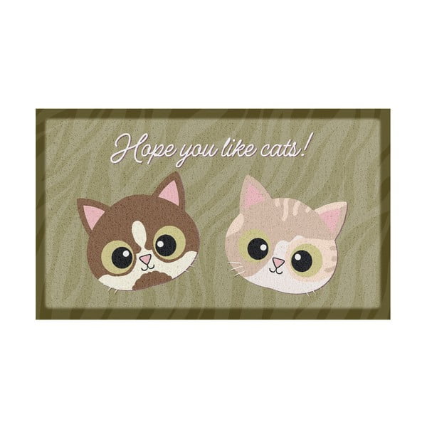 Rohožka 40x70 cm Hope You Like Cats – Artsy Doormats