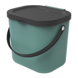 Zelená nádoba na kompostovateľný odpad 6 l Albula - Rotho