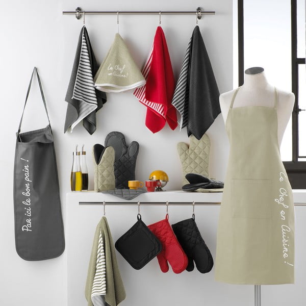 Utierky z mikrovlákna v súprave 3 ks 40x40 cm Cuistot – douceur d'intérieur-image-1