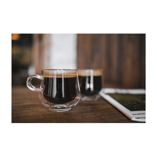 Súprava 2 pohárov z dvojstenného skla Vialli Design, 250 ml-image-4