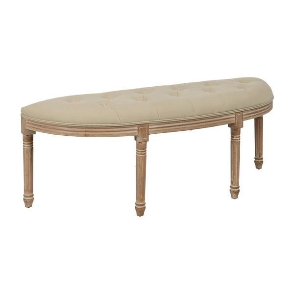 Béžová/v prírodnej farbe lavica Royal – Ixia