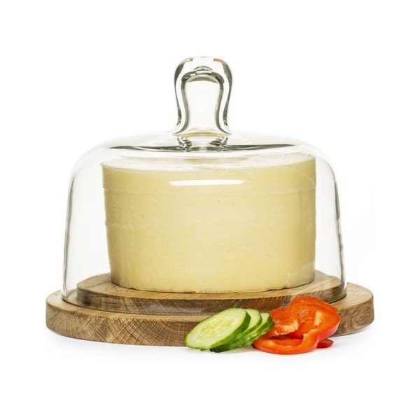Doska na syr so skleneným poklopom Sagaform Oval-image-2