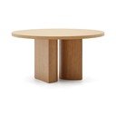 Okrúhly jedálenský stôl v dekore duba ø 150 cm Nealy – Kave Home