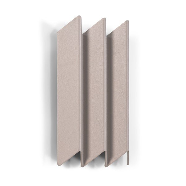 Taupe kovový nástenný vešiak s poličkou 13 cm Sensu – Spinder Design-image-3