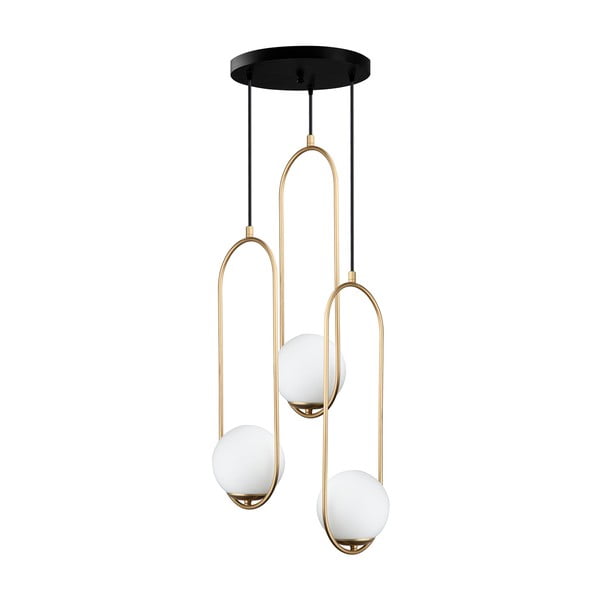 Závesné svietidlo v zlatej farbe Squid Lighting Arch, výška 146 cm-image-2