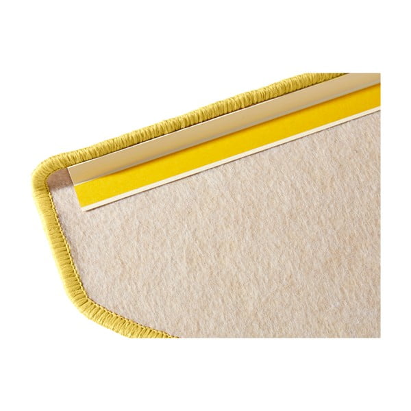 Súprava 15 žltých koberčekov na schody Hanse Home Fancy, 23 x 65 cm-image-3