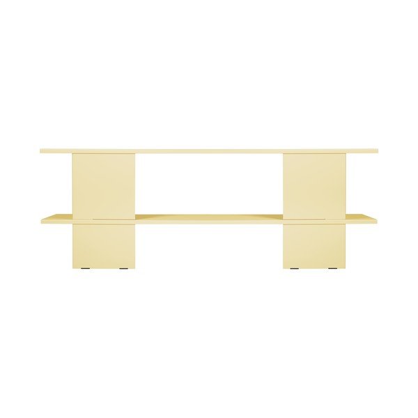 Žltý kovový regál 160x57x37 cm Hes – noo.ma-image-3