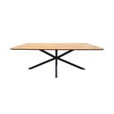 Jedálenský stôl s doskou v dubovom dekore 90x160 cm Cesura – Unique Furniture