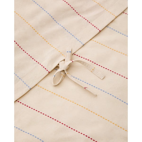 Béžové detské obliečky na jednolôžko z Bio bavlny s plachtou 150x220 cm Indani – Kave Home-image-3
