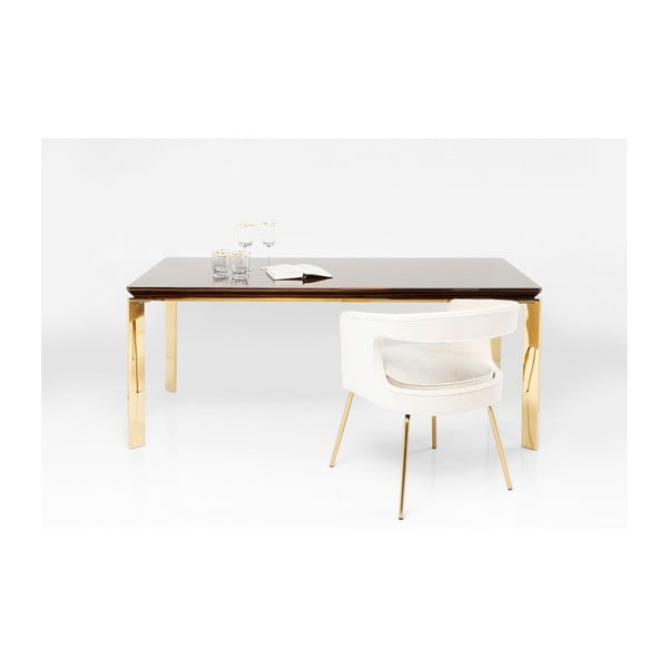 Jedálenský stôl v ebenovom dekore Kare Design Boston, 180 × 90 cm