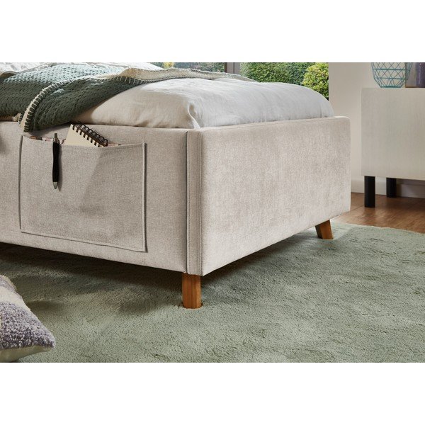 Béžová detská posteľ bez roštu 90x200 cm Cosy – Meise Möbel-image-3