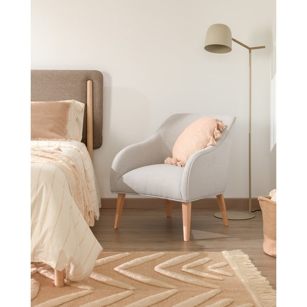 Béžová stojacia lampa Kave Home Alish-image-1