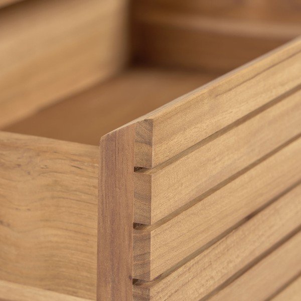 Skrinka pod umývadlo z tíkového dreva Kave Home Sunday-image-2