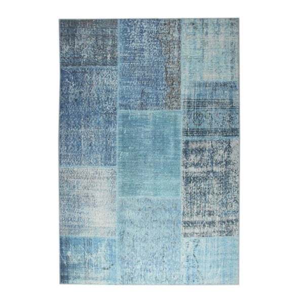 Modrý koberec Eko Rugs Oina, 120 x 180 cm