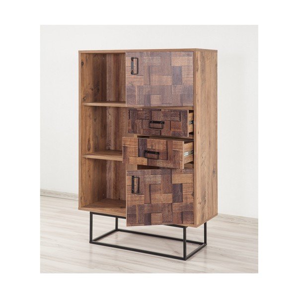 Komoda Selma, výška 137 cm-image-3