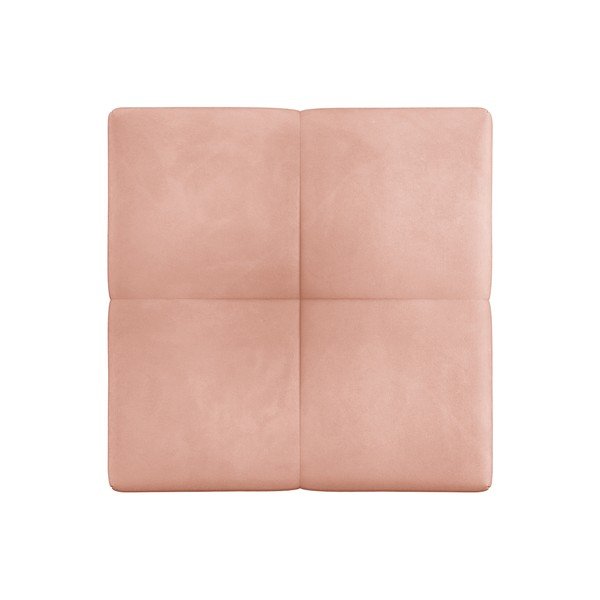 Ružový zamatový modul pohovky Rome Velvet - Cosmopolitan Design-image-3
