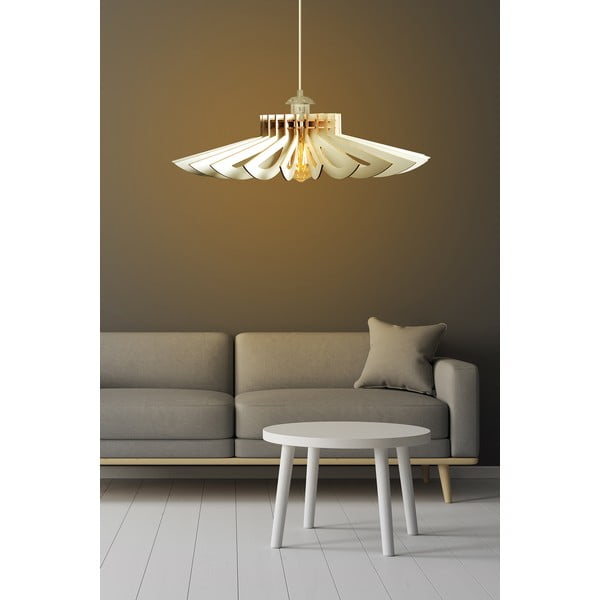 Biele závesné svietidlo ø 68 cm – Opviq lights-image-1