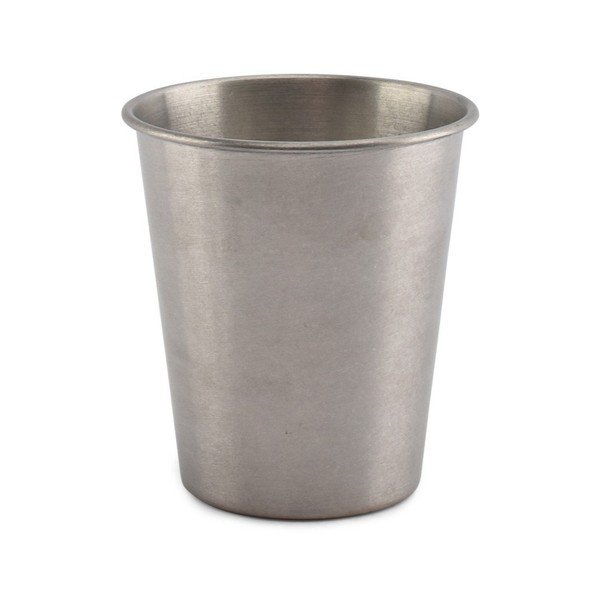 Kovový hrnček v striebornej farbe 300 ml Serve – BonBistro