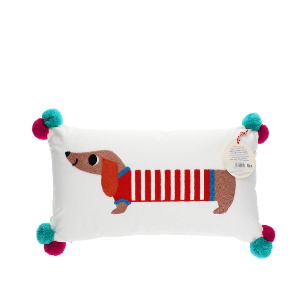 Detský vankúšik s prímesou bavlny 50x33 cm Sausage Dog – Rex London-image-4