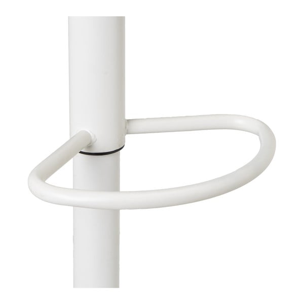 Biele barové stoličky s nastaviteľnou výškou z imitácie kože v súprave 2 ks (výška sedadla 72 cm) – Casa Selección-image-3