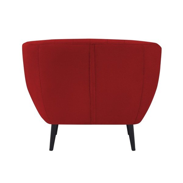 Červené zamatové kreslo Mazzini Sofas Toscane-image-4