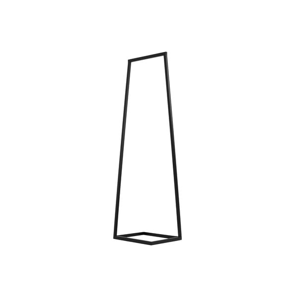 Čierny vešiak CustomForm Hall, šírka 50 cm