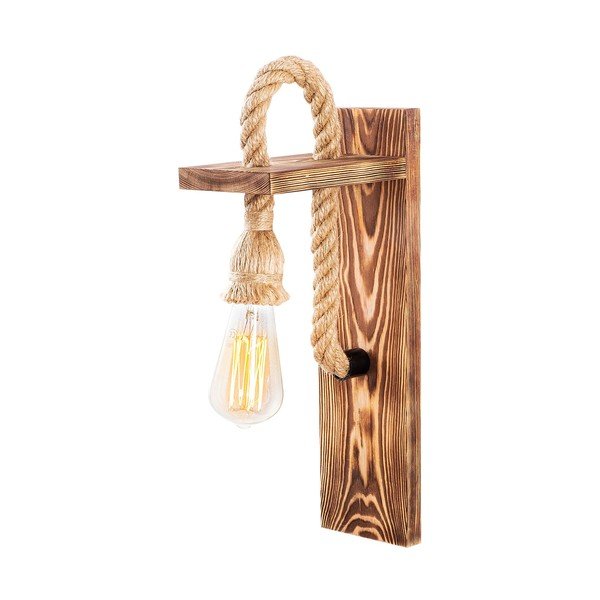 Nástenné svietidlo v prírodnej farbe Erebos – Opviq lights-image-2