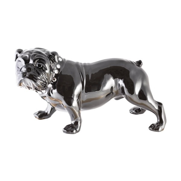 Keramická dekorácia Fisura Bulldog Dark
