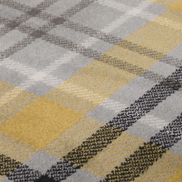 Žlto-sivý koberec Flair Rugs Highland, 200 x 290 cm-image-1
