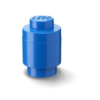 Modrý úložný okrúhly box LEGO®