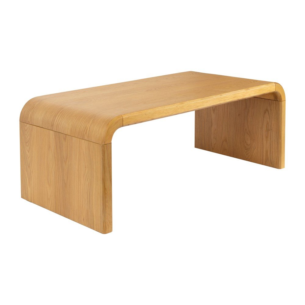 E-shop Konferenčný stolík v dekore duba v prírodnej farbe 60x120 cm Brave – Zuiver