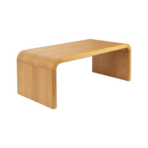 Konferenčný stolík v dekore duba v prírodnej farbe 60x120 cm Brave – Zuiver