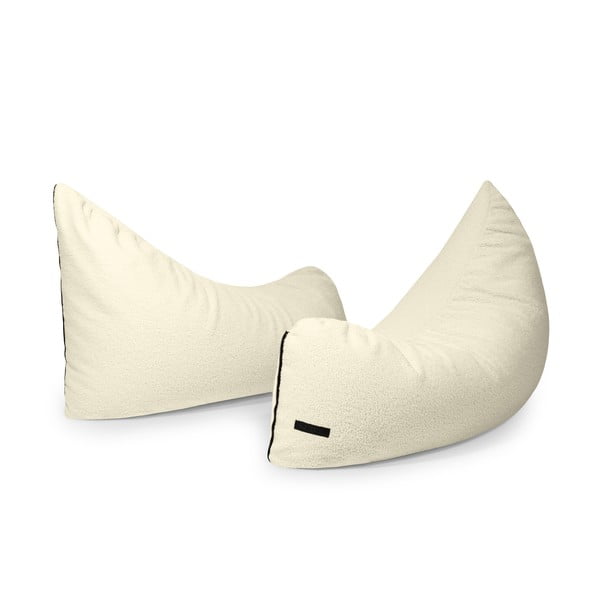 Svetlosivý detský sedací vak z textílie buklé Clip Clap 115 – SLOWDOWN-image-4