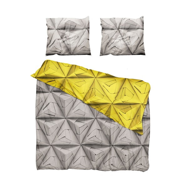 Obliečky Monogami Yellow 200 x 220 cm