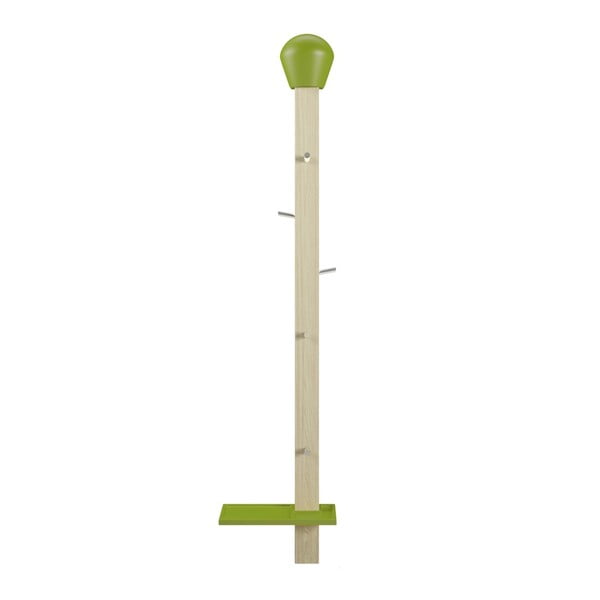 Zelený vešiak na kabáty Terraneo Matchstick, 112 cm